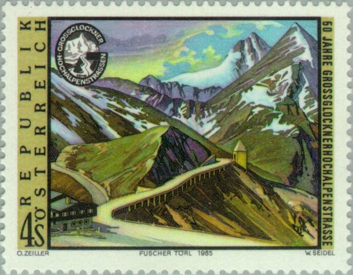 Part of the road at Fuschertörl, Grossglockner