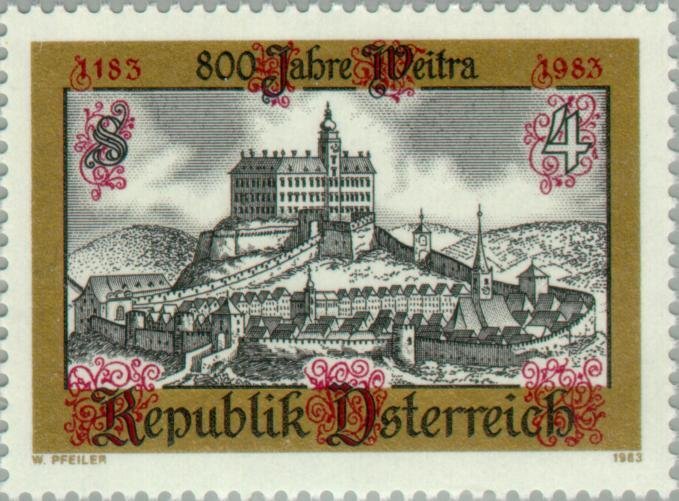 Historical townscape of Weitra