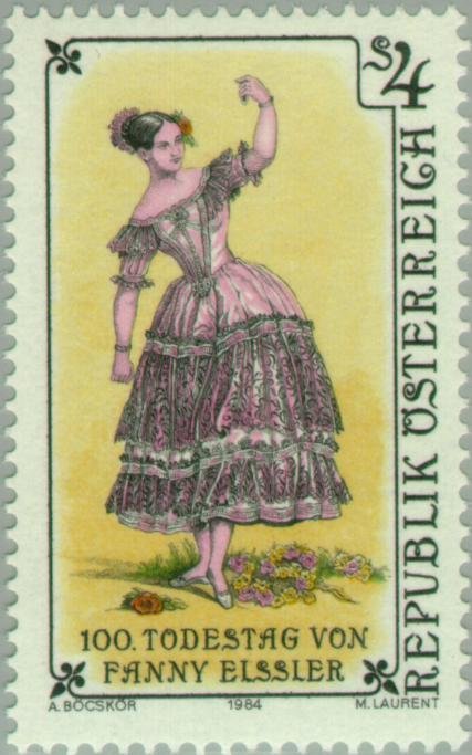 Fanny Elssler (1810-84) ballerina