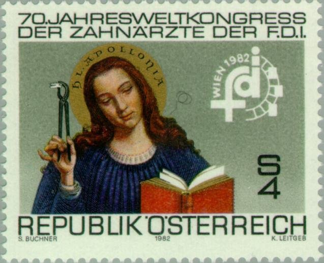 Saint Apollonia, patroness of dentists
