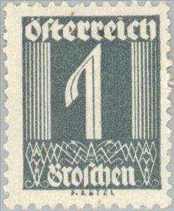 Stamp, Numerals, Austria,  , Numbers