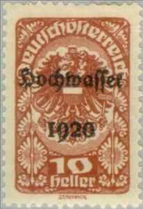 Stamp, Coat of arms, Austria,  , Heraldic Animals, Disasters, Floodings, Coats of Arms