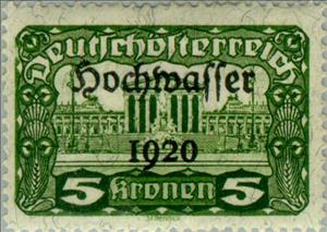 Stamp, Parliament Building, Austria,  , Government Buildings, Disasters, Parliaments, Buildings, Floodings