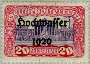 Stamp, Parliament Building, Austria,  , Government Buildings, Disasters, Parliaments, Buildings, Floodings