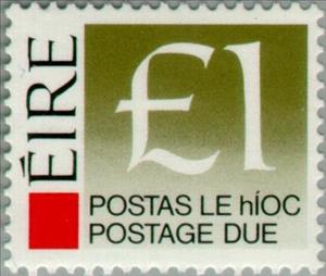 Stamp, Postage Due, Ireland,  , Numbers