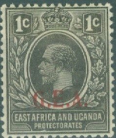 Overprinted G.E.A.