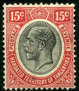 Stamp, Issues of Tanganyika, Tanganyika,  , Heads of State, Kings