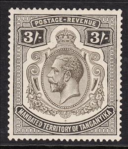 Stamp, Issues of Tanganyika, Tanganyika,  , Heads of State, Kings
