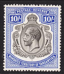 Stamp, Issues of Tanganyika, Tanganyika,  , Heads of State, Kings