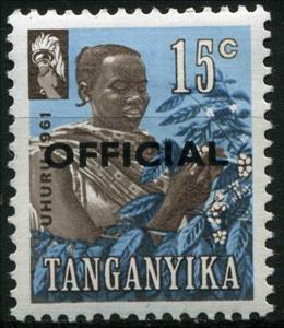 Stamp, Tanganyika, Tanganyika,  , Agriculture