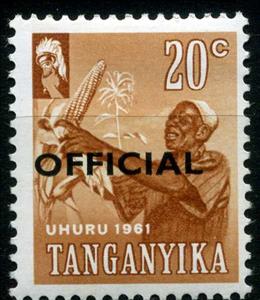 Stamp, Tanganyika, Tanganyika,  , Agriculture