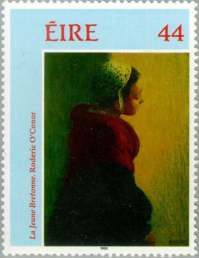 La Jeunne Bretonne.  Roderic O'Conor