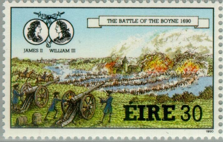 The Battle of the Boyne 1690