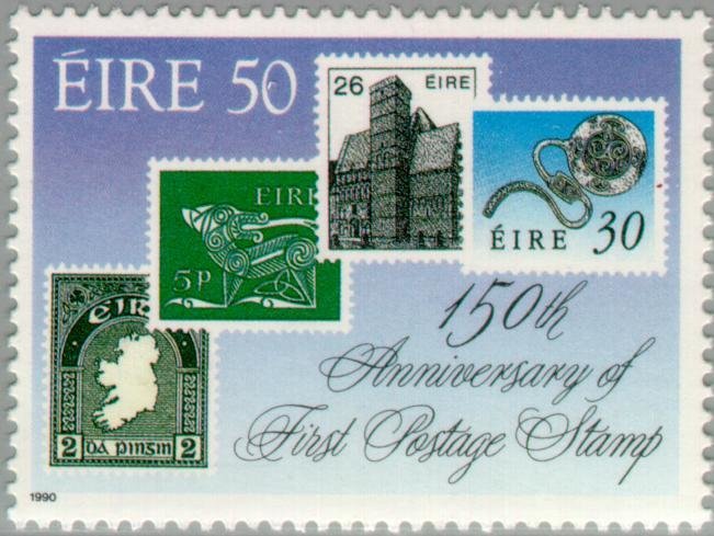 150th Anniversary of First Postage Stamp