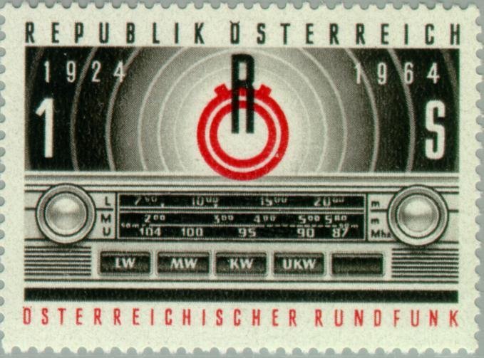 Badge of the Austrian Broadcasting Company & radio