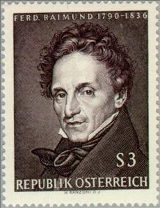 Stamp, Raimund, Ferdinand (1790-1836) writer & actor, Austria,  , Authors, Actors