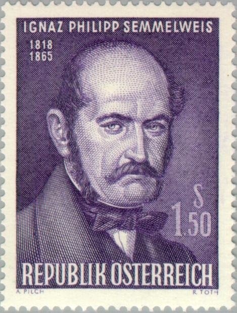 Ignaz Philipp Semmelweis (1818-65) physician