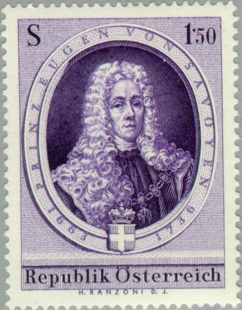 Savoye, Prince Eugen von (1663-1736) army leader & statesman