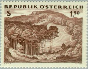 Stamp, Broadleaf forest, Austria,  , Landscapes, Trees, Forests, Plants (Flora)