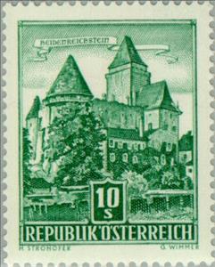 Stamp, Heidenreichstein Castle, Austria,  , Towers, Castles, Buildings