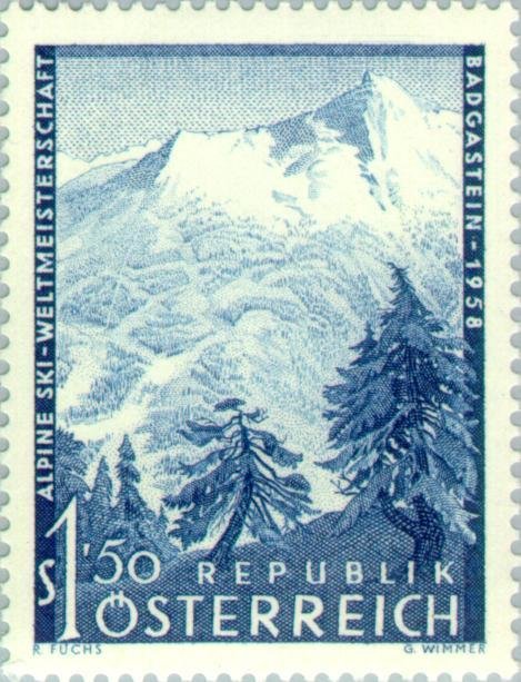 "Graukogel" mountain with routings
