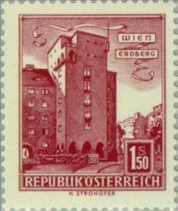 Stamp, Housing "Rabenhof", Vienna-Erdberg, Austria,  , Houses, Buildings