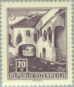 Stamp, Farmhouse, Mörbisch, Austria,  , Farmhouses, Buildings