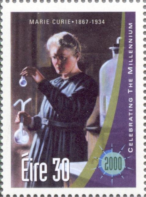 Celebrating the Millennium.  Marie Curie 1867-1934