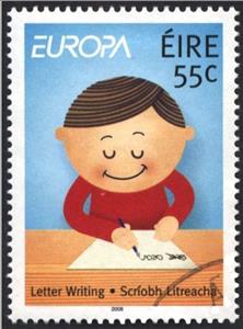 Stamp, Letter Writing, Ireland,  , C.E.P.T., Europe, Letters (Mail)