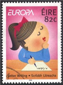 Stamp, Letter Writing, Ireland,  , C.E.P.T., Europe, Letters (Mail)