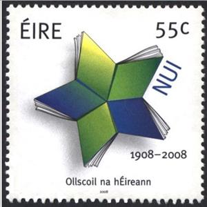 Stamp, Centenary of National University of Ireland (NUI), Ireland,  , Universities