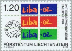 Stamp, Stampexhibition LIBA '02- Vaduz, Liechtenstein,  , Stamps, Philatelic Exhibitions, Expositions, Postmarks, Philately