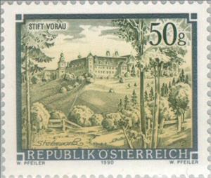 Stamp, Augustinian monastery Vorau, Austria,  , Monasteries
