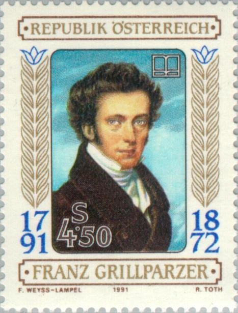 Franz Grillparzer (1791-1872) author & poet