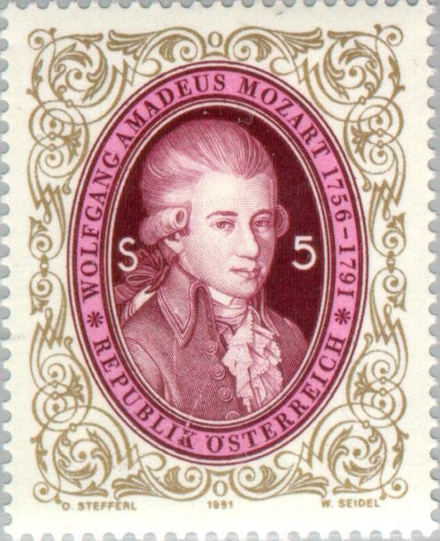 Amadeus Mozart (1756-1791) composer