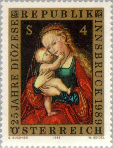 Madonna, Altar piece by Lukas Cranach d.A. (1472-1553)