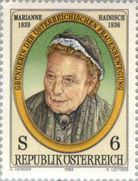 Marianne Hainisch (1839-1936) founder Austrian women's movem