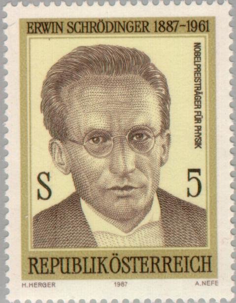 Erwin Schrödinger (1887-1961) physicist, Nobel Price 1933