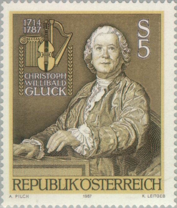 Willibald Gluck (1714-87) opera composer