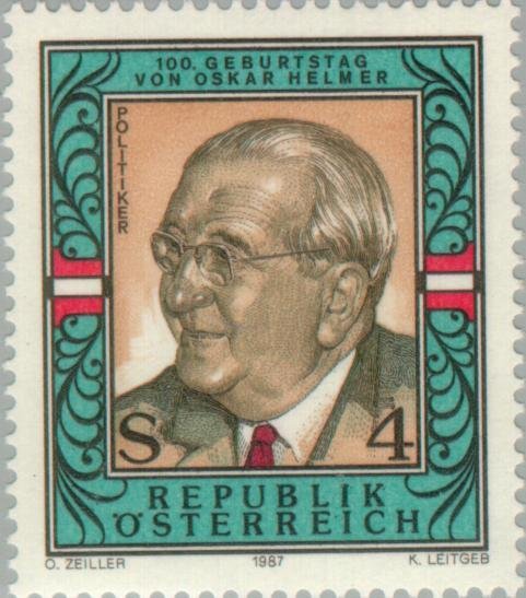 Oskar Helmer (1887-1963) writer & politician