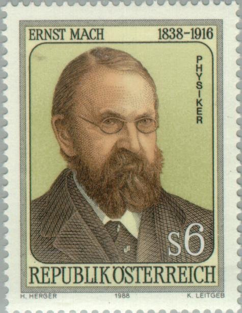Mach, Ernst (1838-1916) physicist & philosopher
