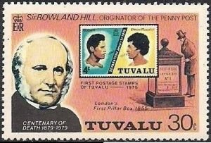 Stamp, Hill, Tuvalu No. 16, Tuvalu,  