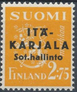 Stamp, Overprint, Finland,  