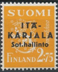 Stamp, Overprint, Finland,  