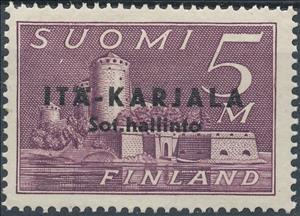 Stamp, Overprint, Finland,  