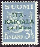 Stamp, Overprint, Finland,  