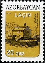 Stamp, Architecture (Classical), Azerbaijan,  