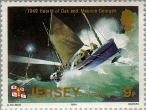 Stamp, Lifeboats, Jersey,  , Ships, Lifeboats, Disasters, Sailing Ships, Anniversaries and Jubilees