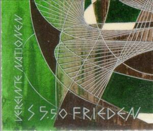 Stamp, Int. Peace Day, UNO Vienna,  , Special Occasions, Diagrams