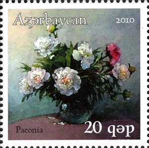 Stamp, Flora (Flowers - General) , Azerbaijan,  , Flowers